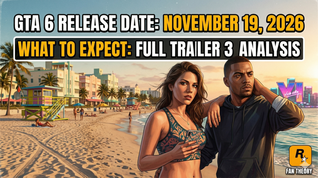GTA 6 release date November 19 2026